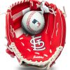 Baseball Gloves * | Franklin Youth St. Louis Cardinals Teeball Glove And Ball Set For Unisex