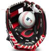 Baseball Gloves * | Franklin Youth Cincinnati Reds Teeball Glove And Ball Set For Unisex