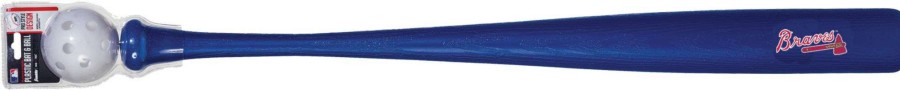 Toy Sports Games * | Franklin Atlanta Braves Plastic Bat & Ball Set For Unisex