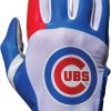 Gloves * | Franklin Chicago Cubs Youth Batting Gloves For Women