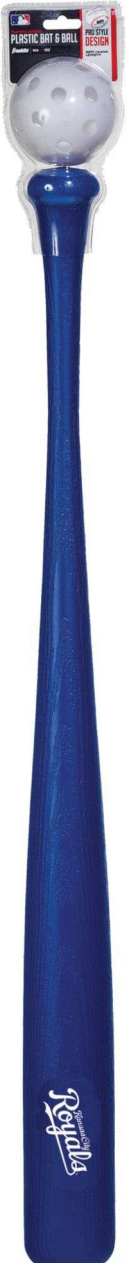 Toy Sports Games * | Franklin Kansas City Royals Plastic Bat & Ball Set For Unisex