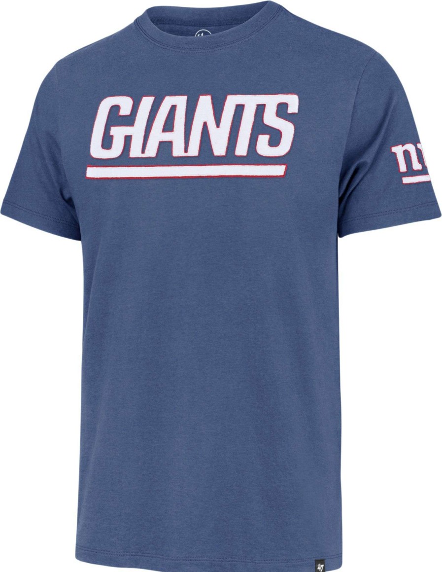 Shirts * | 47 Men'S New York Giants Franklin Fieldhouse Blue T-Shirt