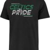 Shirts * | 47 '47 Men'S Boston Celtics Black Franklin T-Shirt