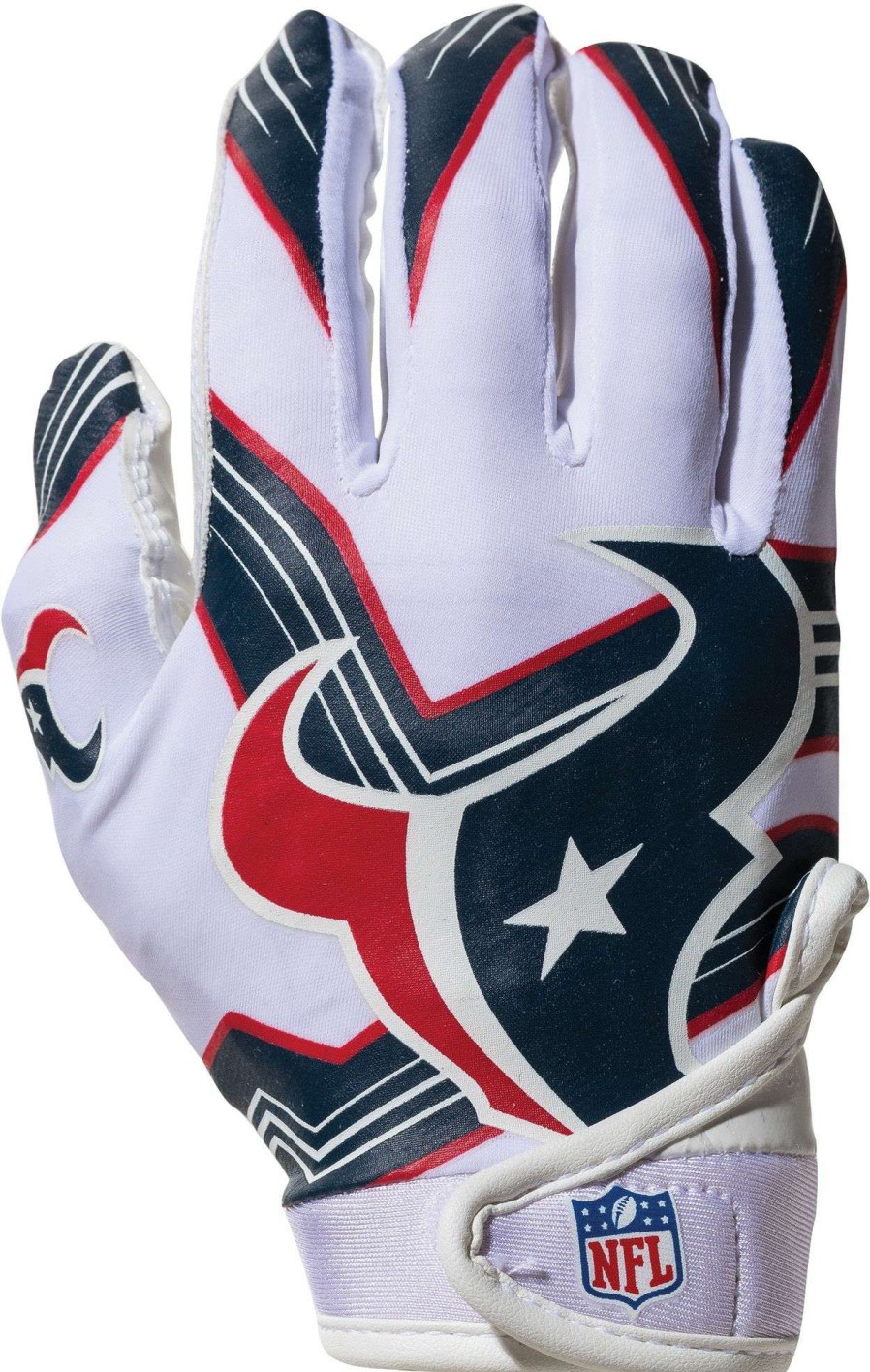 Gloves * | Franklin Houston Texans Youth Receiver Gloves For Girls'