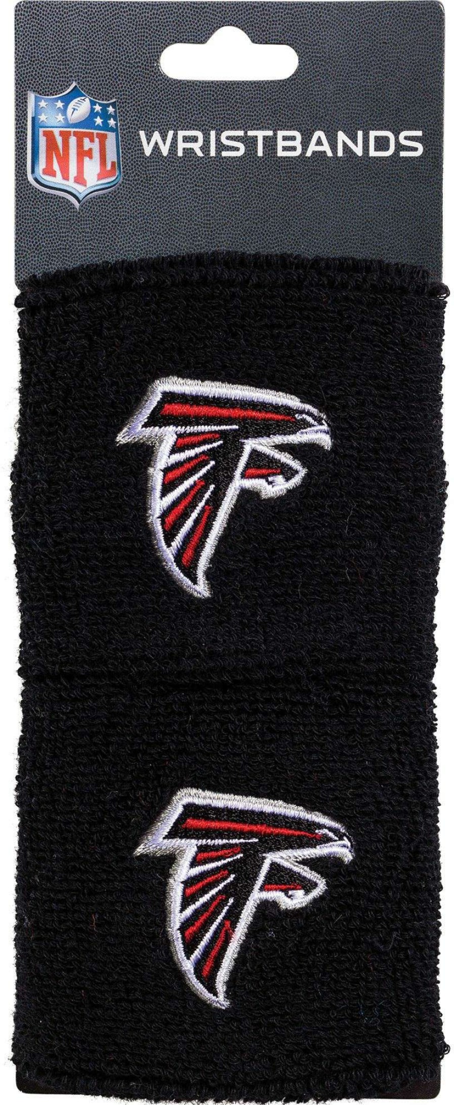 Body Bands * | Franklin Atlanta Falcons Embroidered Wristbands For Unisex