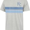 Shirts * | 47 Men'S Kansas City Royals Gray Bars Franklin T-Shirt