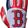 Gloves * | Franklin Boston Red Sox Youth Batting Gloves For Men