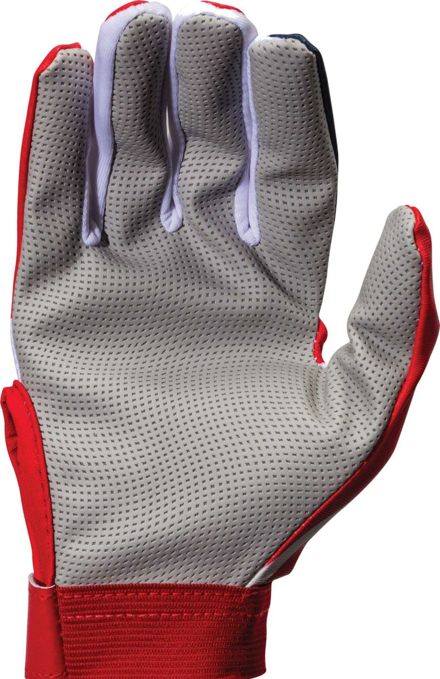 Gloves * | Franklin Boston Red Sox Youth Batting Gloves For Men