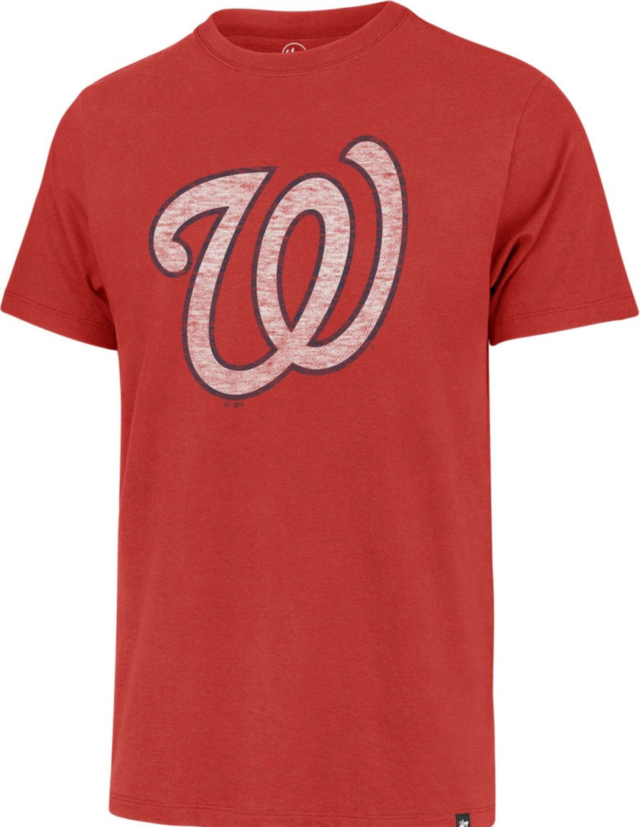 Shirts * | 47 Men'S Washington Nationals Red Premium Franklin T-Shirt