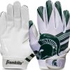 Gloves * | Franklin Youth Michigan State Spartans Receiver Gloves For Women