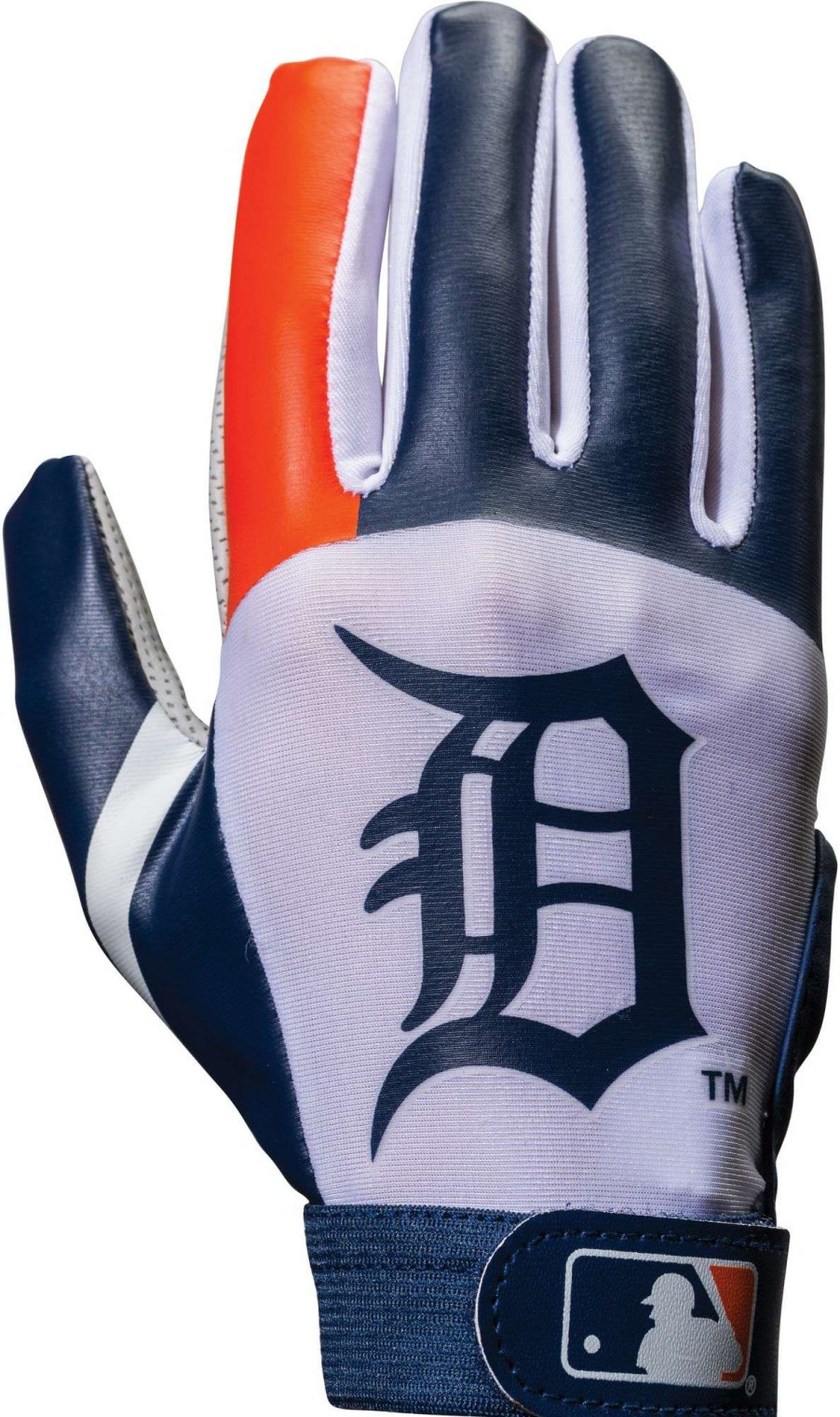 Gloves * | Franklin Detroit Tigers Youth Batting Gloves For Women