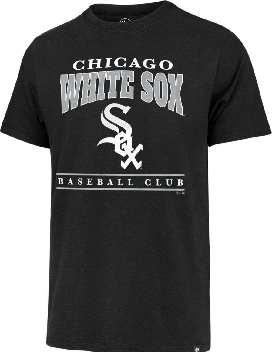 Shirts * | 47 Men'S Chicago White Sox Black Reset Franklin T-Shirt