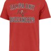 Shirts * | 47 '47 Men'S Tampa Bay Buccaneers Arch Franklin Red T-Shirt