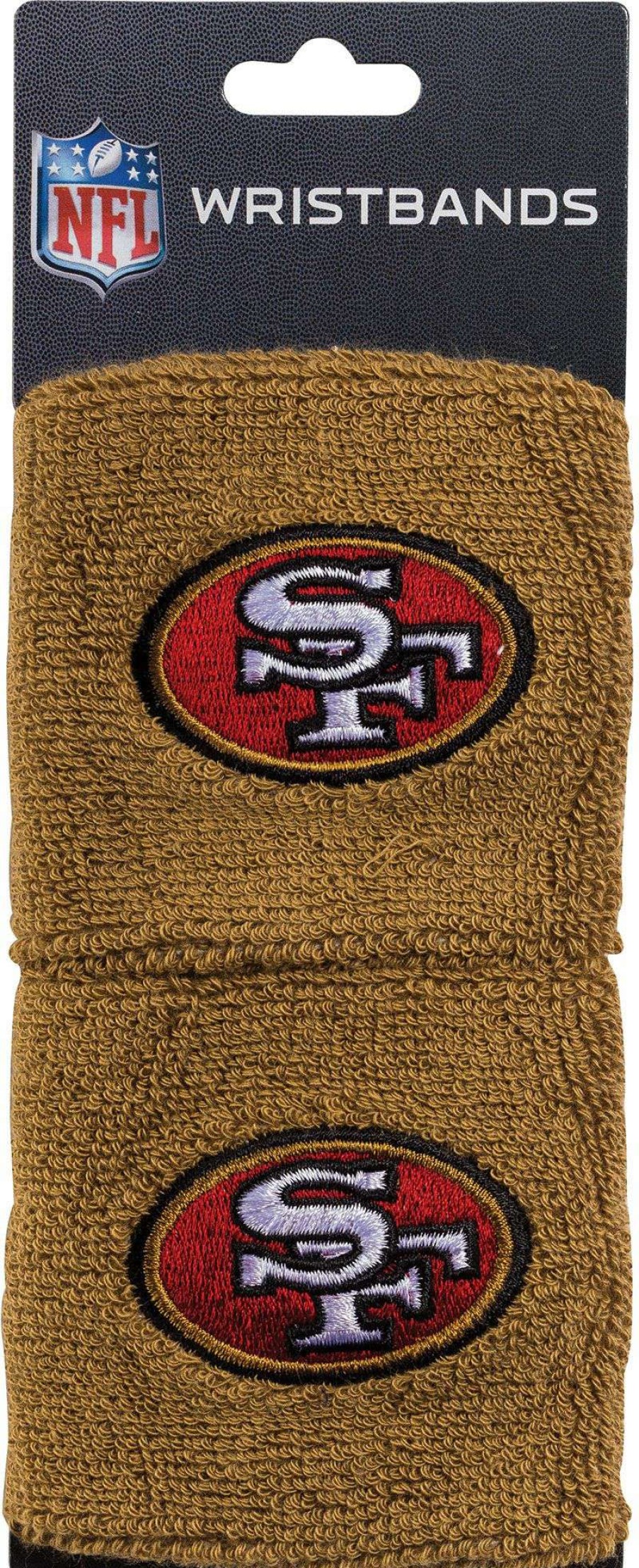 Body Bands * | Franklin San Francisco 49Ers Embroidered Wristbands For Unisex