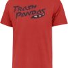 Baseballs * | 47 '47 Men'S Rocket City Trash Pandas Red Franklin T-Shirt