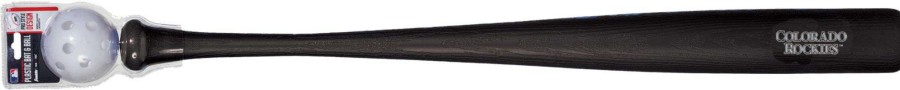 Toy Sports Games * | Franklin Colorado Rockies Plastic Bat & Ball Set For Unisex