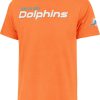 Shirts * | 47 Men'S Miami Dolphins Franklin Fieldhouse Orange T-Shirt