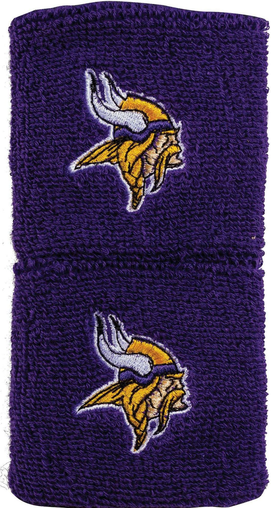 Body Bands * | Franklin Minnesota Vikings Embroidered Wristbands For Unisex