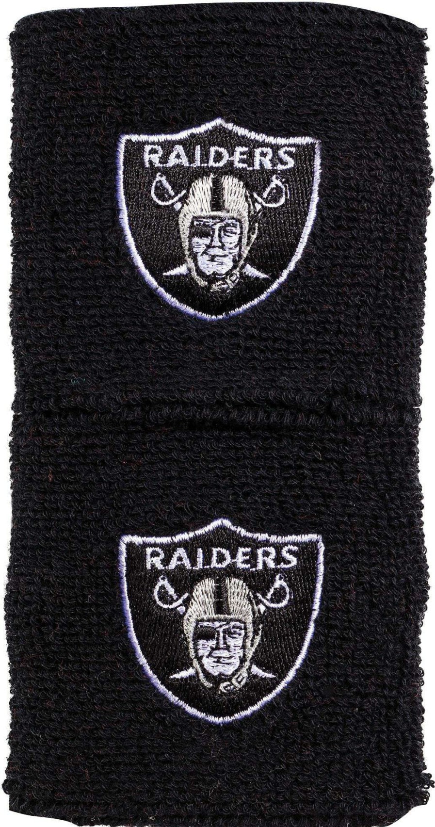 Body Bands * | Franklin Las Vegas Raiders Embroidered Wristbands For Unisex