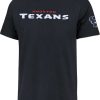 Shirts * | 47 Men'S Houston Texans Franklin Fieldhouse Navy T-Shirt