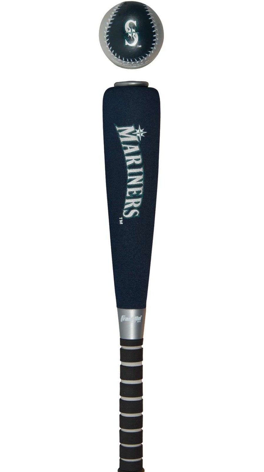 Toy Sports Games * | Franklin Seattle Mariners Jumbo Foam Bat And Ball Set For Unisex