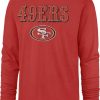 Shirts * | 47 Men'S San Francisco 49Ers Replay Franklin Red Long Sleeve T-Shirt