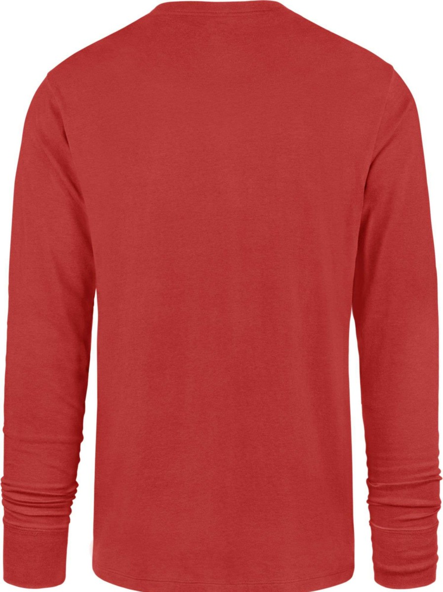 Shirts * | 47 Men'S San Francisco 49Ers Replay Franklin Red Long Sleeve T-Shirt