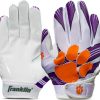 Gloves * | Franklin Youth Clemson Tigers Receiver Gloves For Men