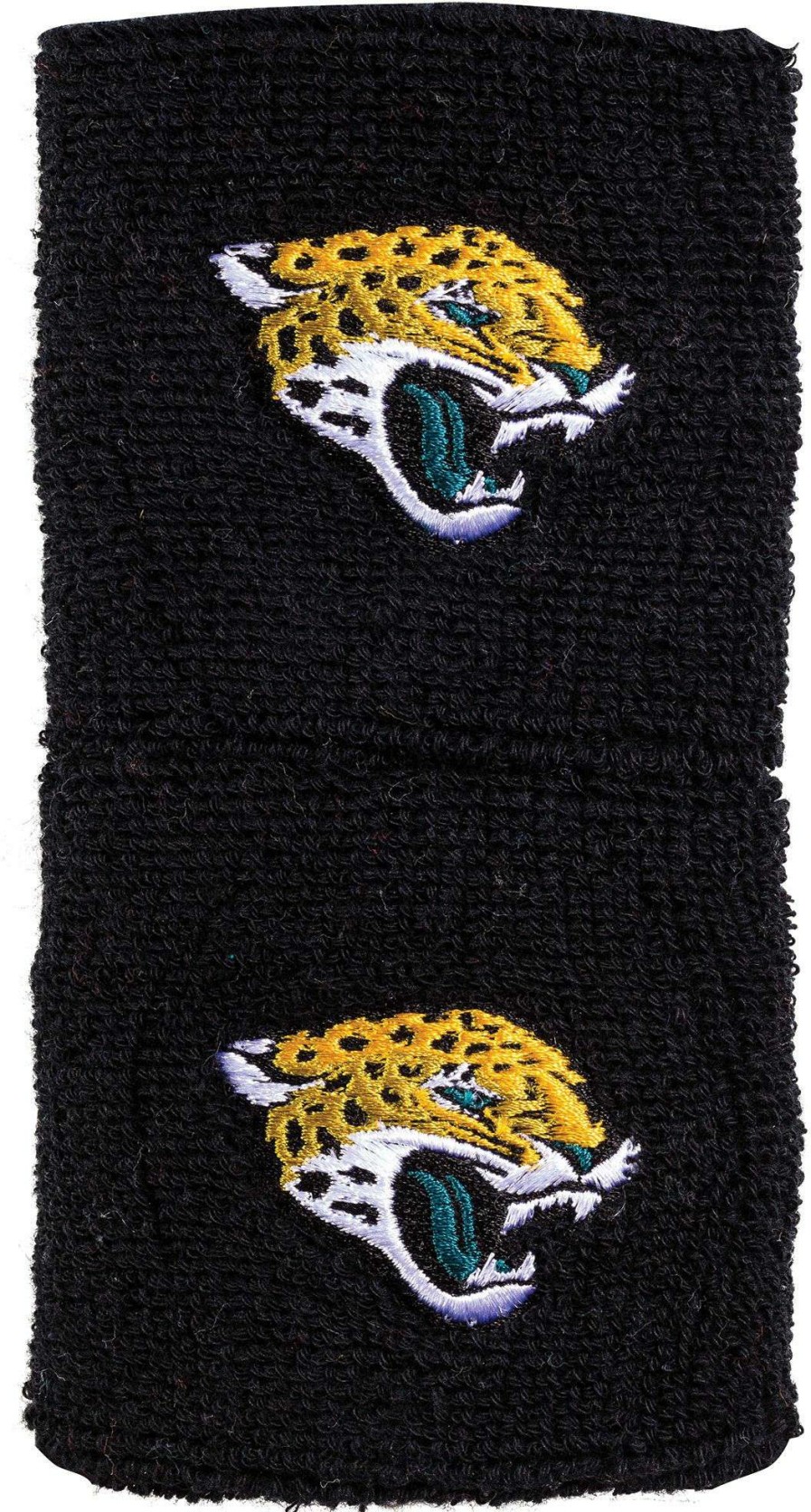 Body Bands * | Franklin Jacksonville Jaguars Embroidered Wristbands For Unisex