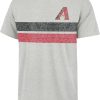 Shirts * | 47 Men'S Arizona Diamondbacks Gray Bars Franklin T-Shirt