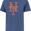 Shirts * | 47 Men'S New York Mets Blue Premium Franklin T-Shirt