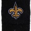 Body Bands * | Franklin New Orleans Saints Embroidered Wristbands For Unisex