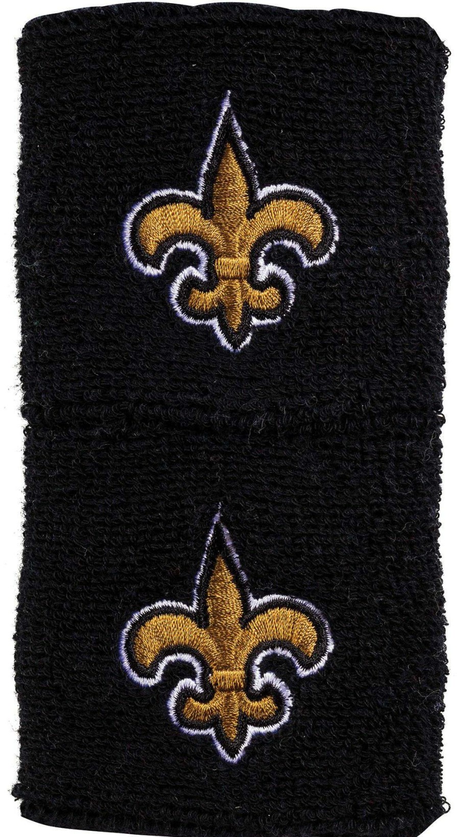 Body Bands * | Franklin New Orleans Saints Embroidered Wristbands For Unisex